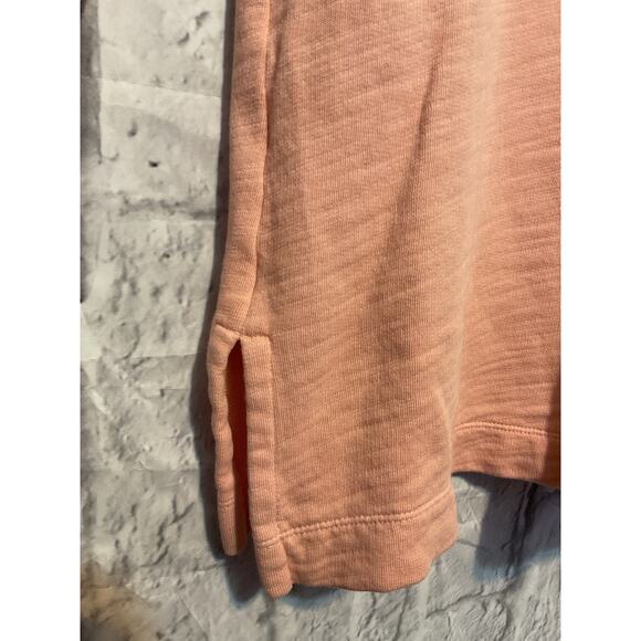 NEW PureJill Small Petite Pink Sweatshirt V Neck - Picture 4 of 6